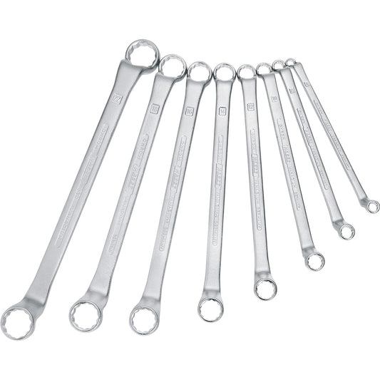 HAZET Double Box End Spanner (Double-ended Box Wrench) Set of 8 [Regular Japanese Import] 630/8