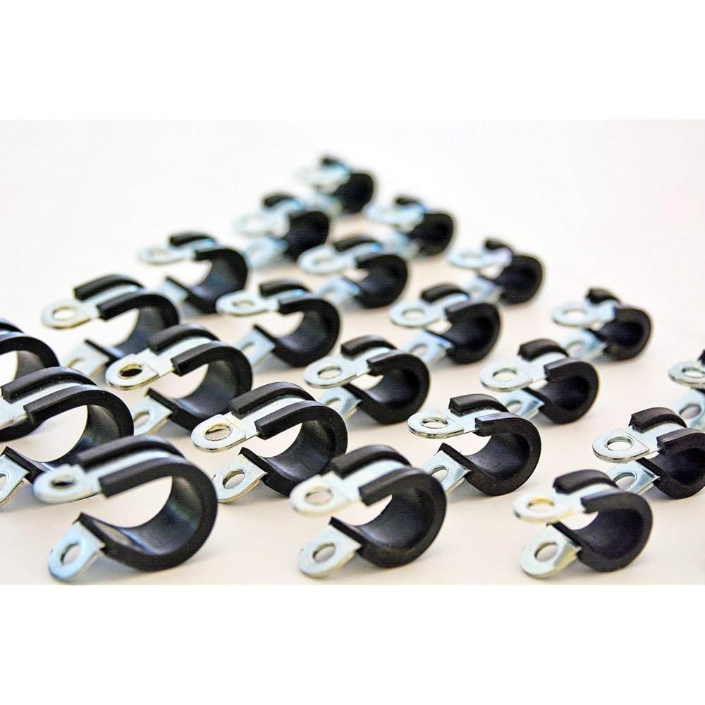 SWORDFISH 32290 Rubber Insident Adel Clamp Assorted 42 pieces
