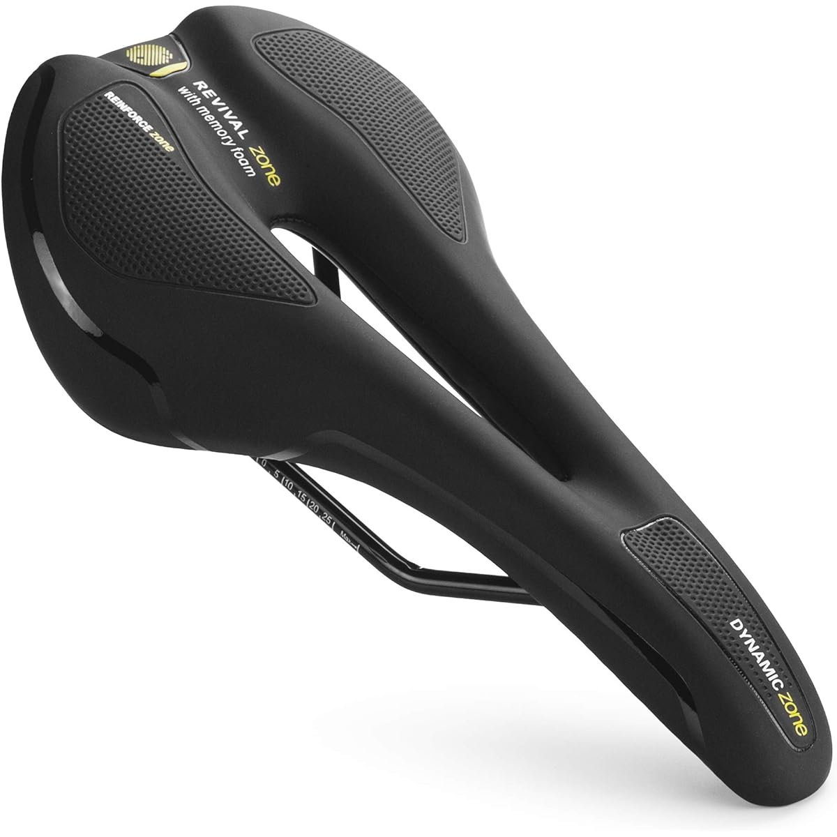 Bicycle saddle that won't hurt your butt, super thick memory foam cushion, breathable, perforated, dustproof, waterproof, shock absorption, integrated saddle, suitable for road bikes, mountain bikes, and folding bikes.