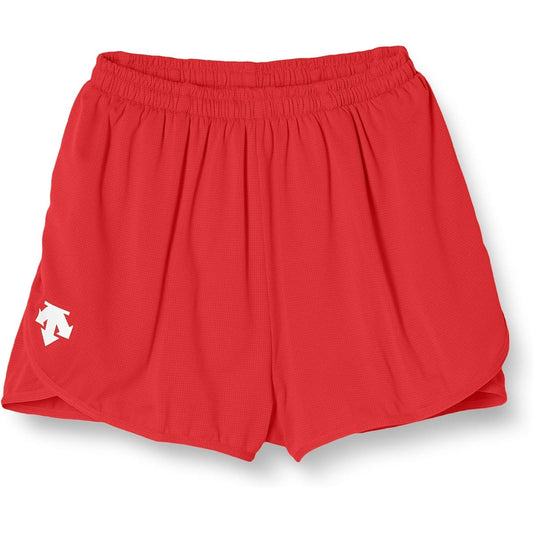 [DESCENTE] Women's Running Pants, Slit Team, Water Repellent, Lightweight