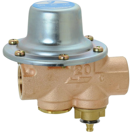 Yoshitake Water Pressure Reducing Valve For Cold Regions Standard Setting Pressure 80KPa Screw Connection Port Size 20A Main Unit CAC Maximum Temperature 60℃ Model GD-55R-80 20A