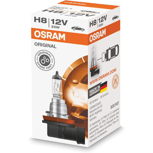 Oslam Original 12 Bolt H8 Halogen Head Lamp Lamp bulb 64212 Folding box with 1 piece