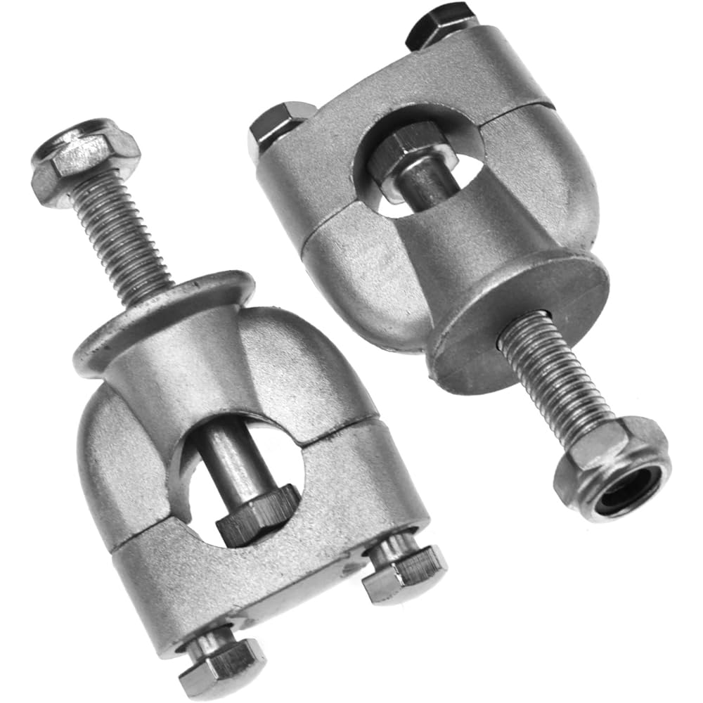 Handlebar riser mount clamp 2 22mm 7/8 inch motorcycle bike ATV