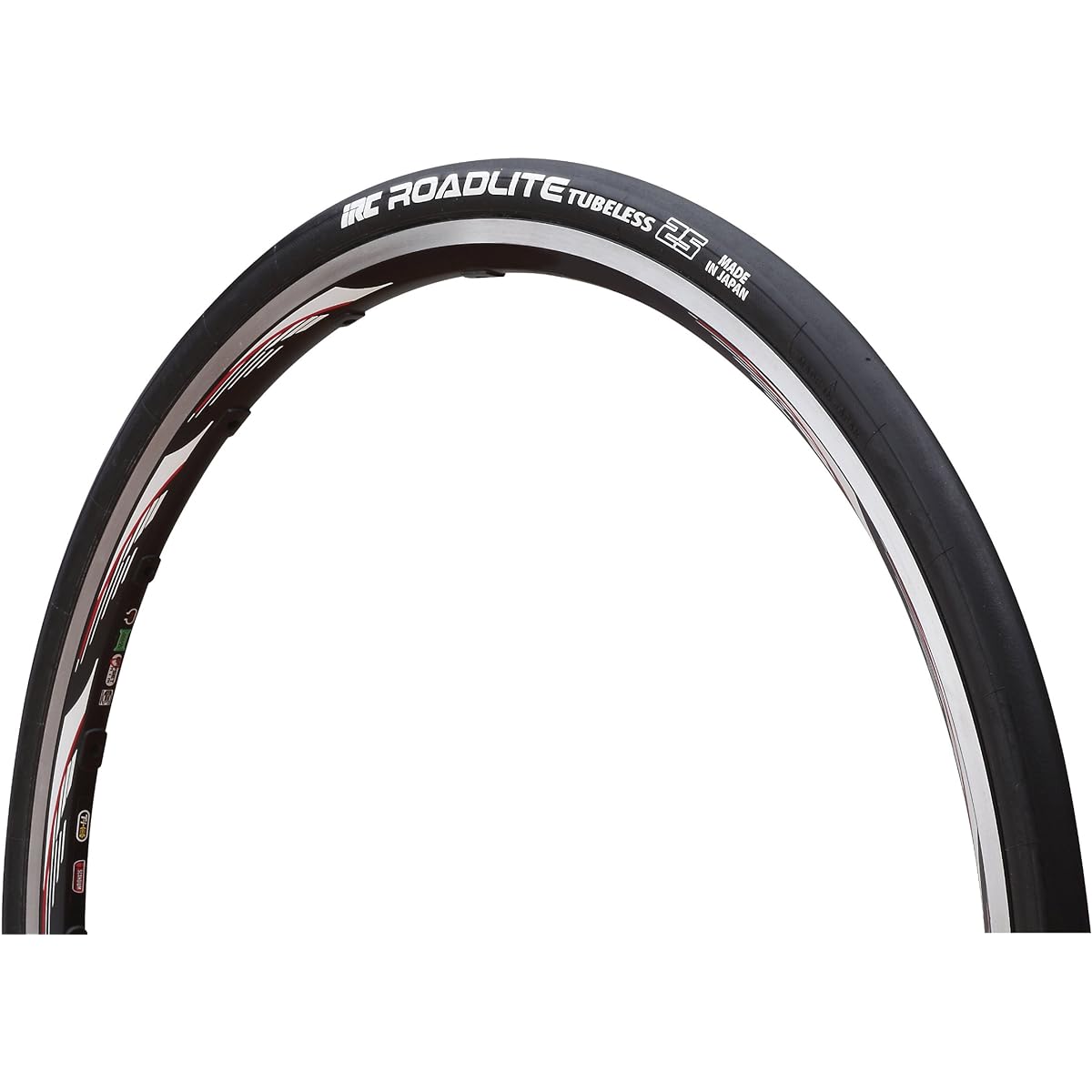 IRC TIRE Bicycle Tire ROADLITE TUBELESS Road Light Tubeless 700 x 25C Black
