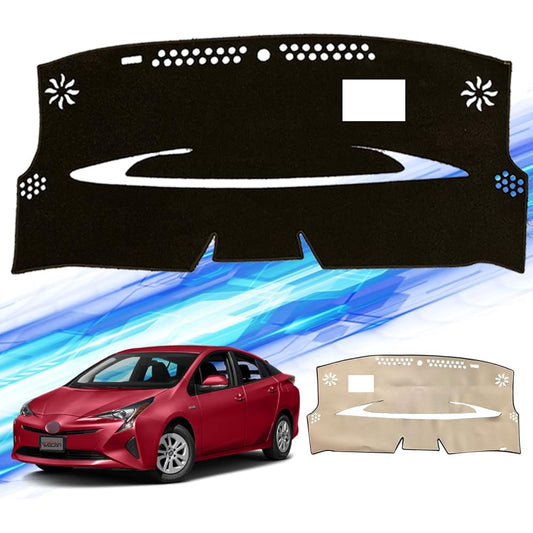 Dashboard mat Toyota Prius ZVW55 ZVW51 50 series (December 2015~) Prius PHV ZVW52 50 series (March 2017~) Specially designed with HUD Dash mat Dashboard cover UV pad Anti-slip Anti-slip Sun protection Designed specifically for car models Car