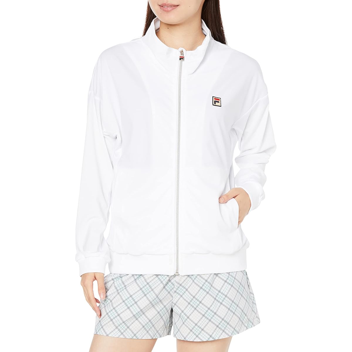 [Fila Tennis] Tennis Jacket, Water Absorbent, Quick Drying, UV Track Jacket, VL2608 Women's