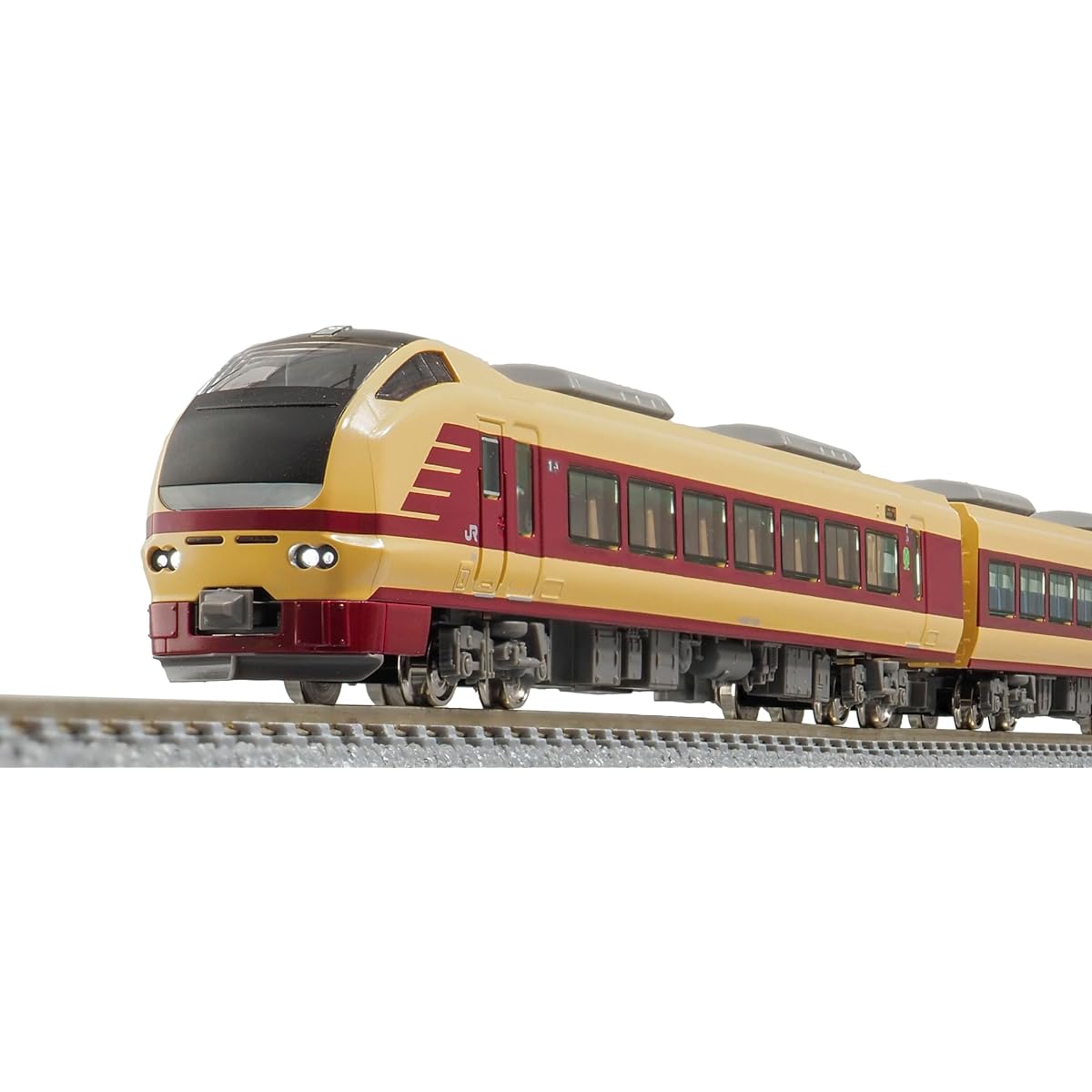 Greenmax N Gauge E653 Series 1000 JNR Limited Express Color 7-Car Set with Power 50756 Railway Model Train