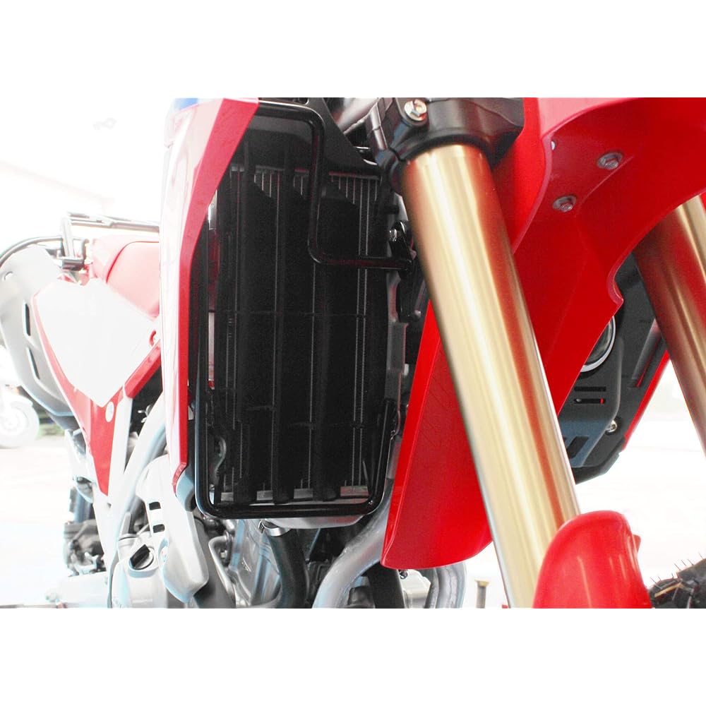 Kijima Motorcycle Bike Parts Radiator Guard Steel Black Finish CRF250L/RALLY HONDA 107-2132