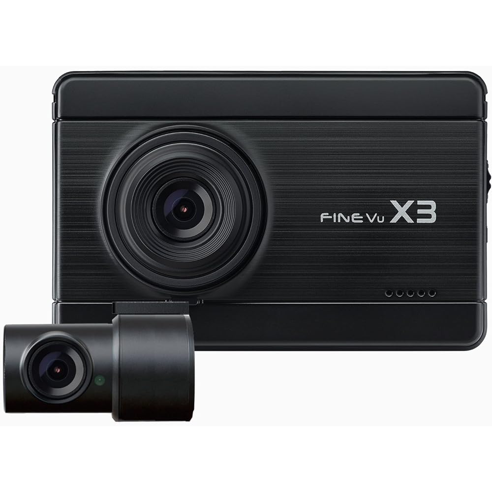 INBYTE Drive recorder FineVu X3 2 camera type