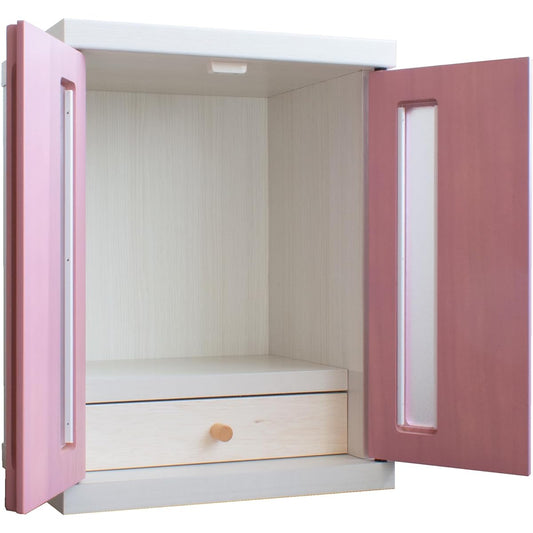Sekikagu Buddhist Altar Width 32 x Depth 25.5 x Height 42cm nakakei Pet Altar Memorial Box Pink 291915