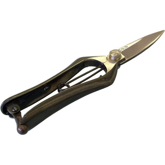 Made by Mitsuyama High quality single-edged bud cutting scissors long blade 200mm HT-2515