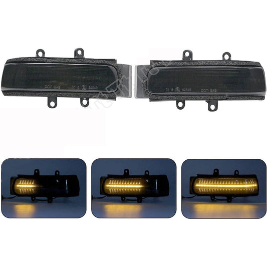 Smoke Lens Sequential Door Mirror, Turn Signal, Vellfire 20 Series, Estima 50 Series