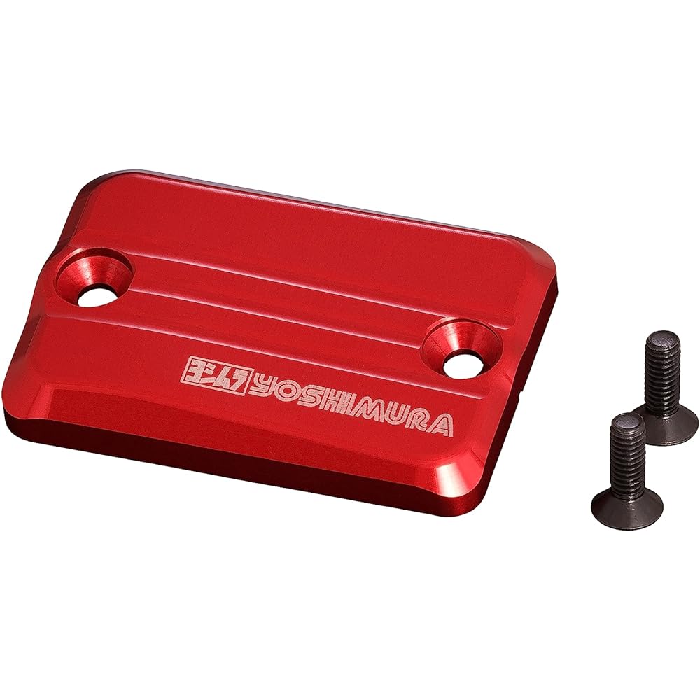 Yoshimura Master Cylinder Cap Red CRF250L (13-23) CRF250RALLY (17-23) CrossCub110 (22) Dax125 (23) FORZA (18-23) GB350 (21) GB350S (21) GROM (13-21) PCX (12-23