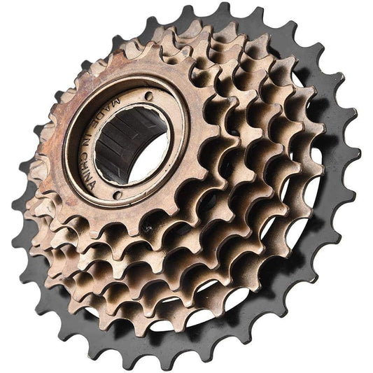 Tbest Bicycle Freewheel Set, Bicycle Freewheel Cassette Sprocket 7 Speed Mountain Bike Replacement Accessories