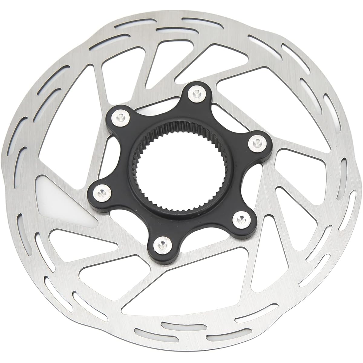 140mm Disc Brake Rotor Bicycle Centerlock Disc Rotor Increased Friction Coefficient Stainless Steel