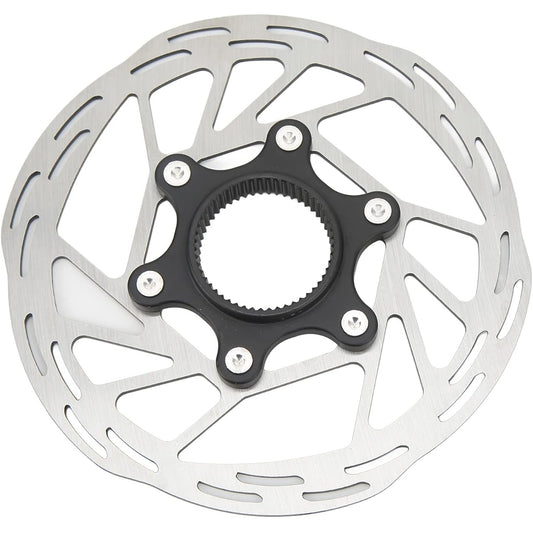 140mm Disc Brake Rotor Bicycle Centerlock Disc Rotor Increased Friction Coefficient Stainless Steel