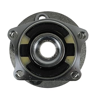 TRQ rear wheel hub & bearing left and right pairs 03-11 VOLVO XC90 XC-90 for AWD