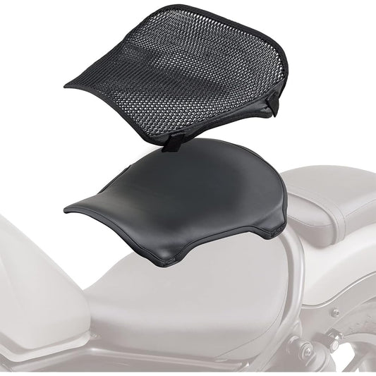 Daytona Motorcycle Cushion with Mesh Seat Cover Full Gel All Season Touring Support Gel & Air Through Seat 19263
