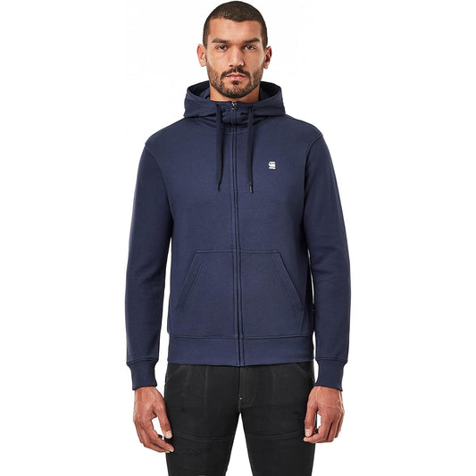 [G-Star Low] Men's Hoodie Hooded Sweatshirt Zip Up Long Sleeve Hooded Zip Sweater