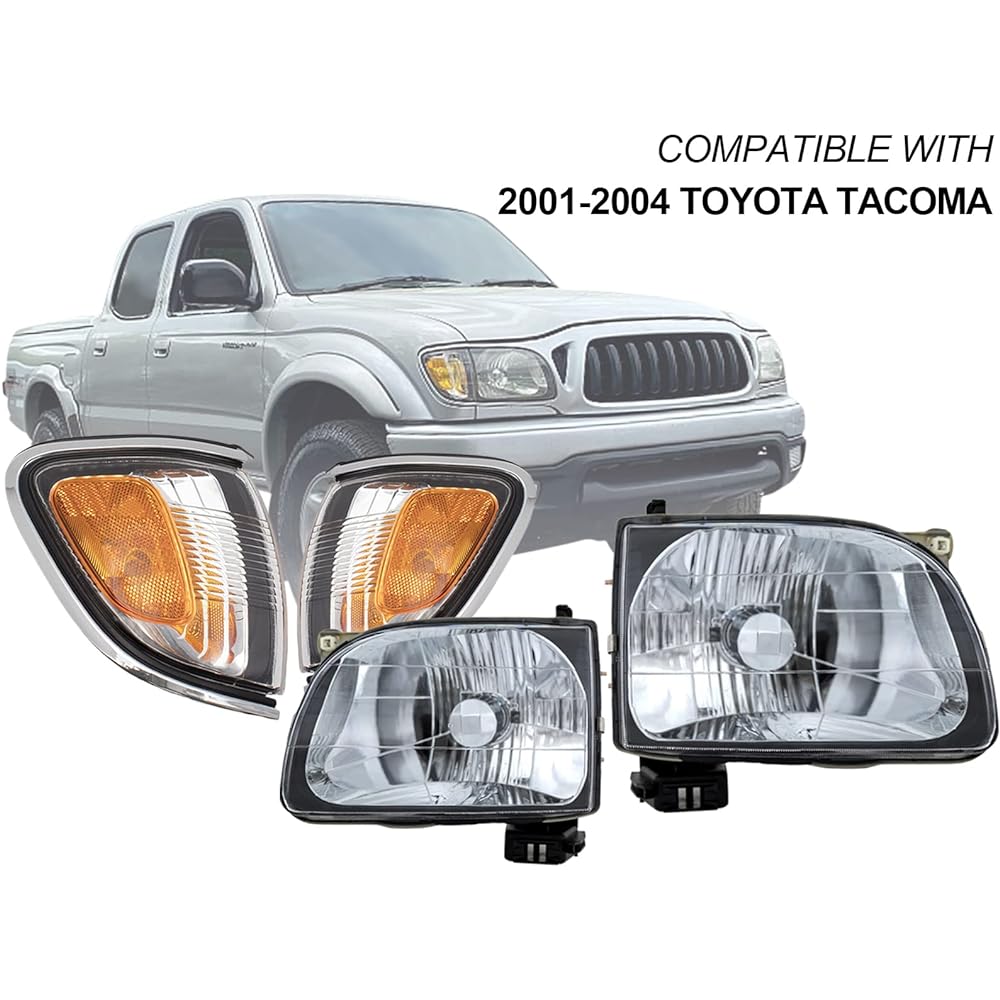 Headlight signal lamp combination set 2001-2004 For tacom pickup pair