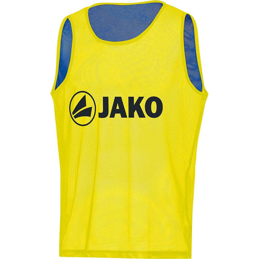 [Yako] Soccer Goods 2618-03 Reversible Bibs (Neon Yellow/Blue) Adult Size Yellow/Blue