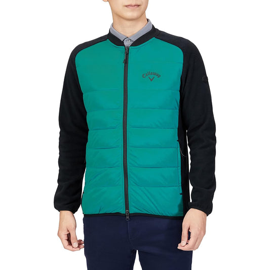 [Callaway] Men's Fleece Blouson (Star Stretch: High Stretch, Water Repellent, Windproof, Breathable) / Golf / C22217105