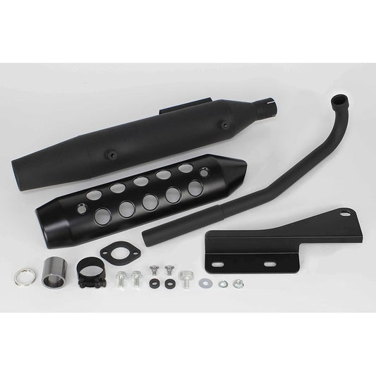 Special parts TAKEGAWA SSS muffler black protector Cross Cub 110 (JA60) 04-02-0373
