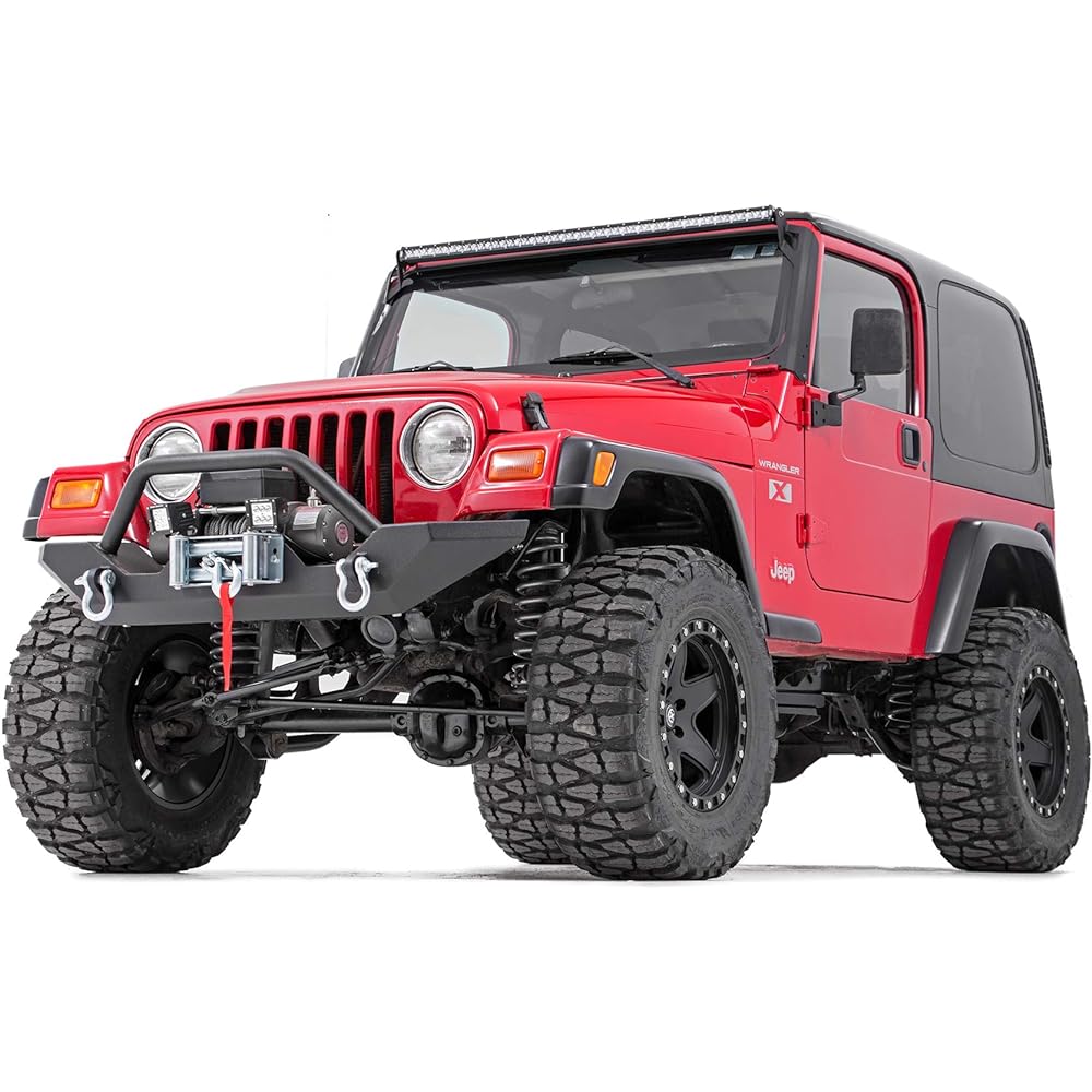 Rough Country 50 -inch LED upper windshield mount 97-06 for Geidrangler TJ -70503