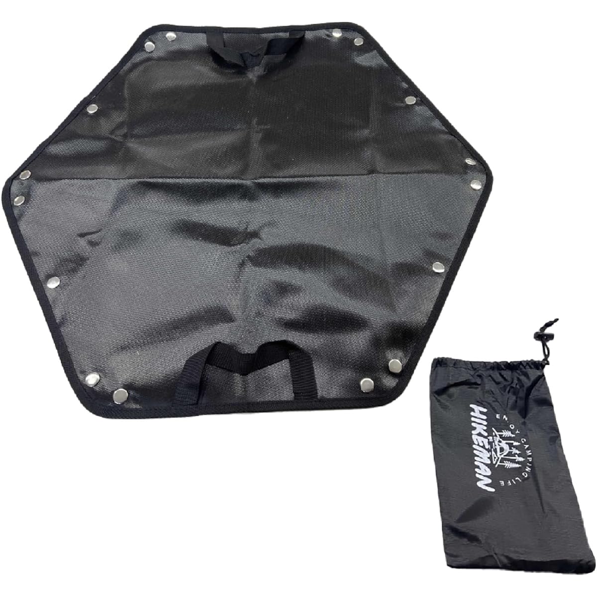 Saki&Masa Camping Multifunctional Bonfire Sheet Firewood Storage Bag Bonfire Mat Fireproof Sheet Mat Outdoor Outdoor Climbing Storage Bag Included [Parallel Import]
