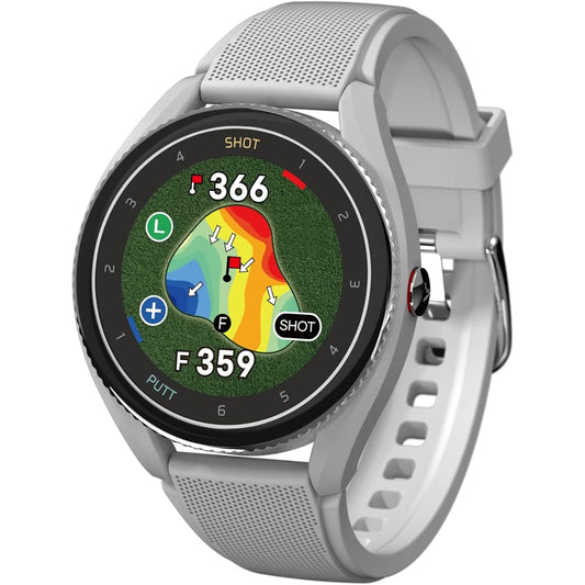 [Voice Caddy] Voice Caddy T9 New color/gray Clock-type golf navigation Height difference distance display