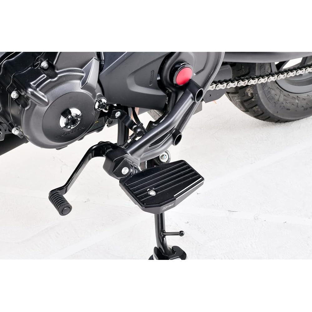 H2C Floorboard Kit Aluminum Black Rebel250/Rebel500(17) APMKGAH50600TA