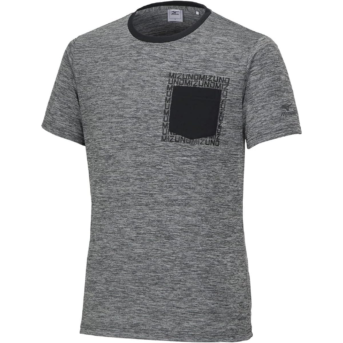[Mizuno] Training Wear, Short Sleeve T-Shirt, Sweat Absorbent, Quick Drying, Antibacterial, Odor Resistant, Stain Resistant, UPF15 K2JAA113 Men's