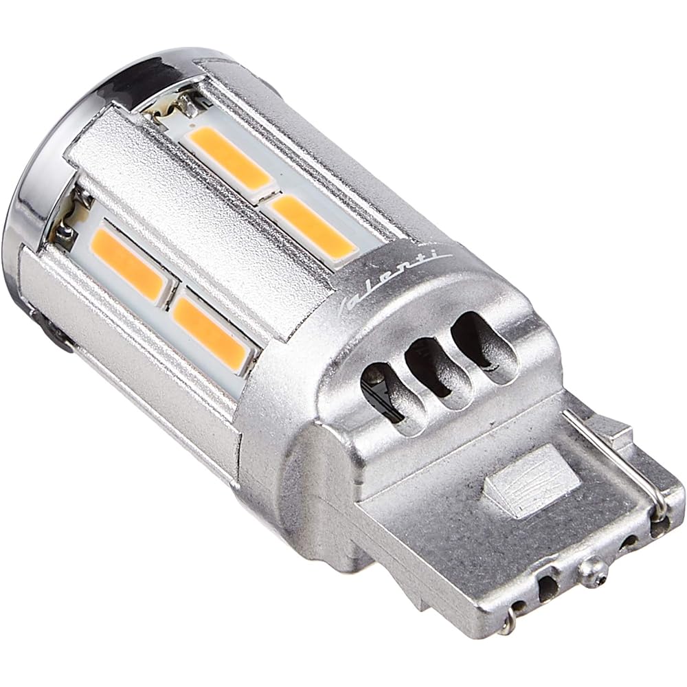 VALENTI LED bulb T20 double/single (W3X16q/16d compatible) Amber VL55-T20-AM
