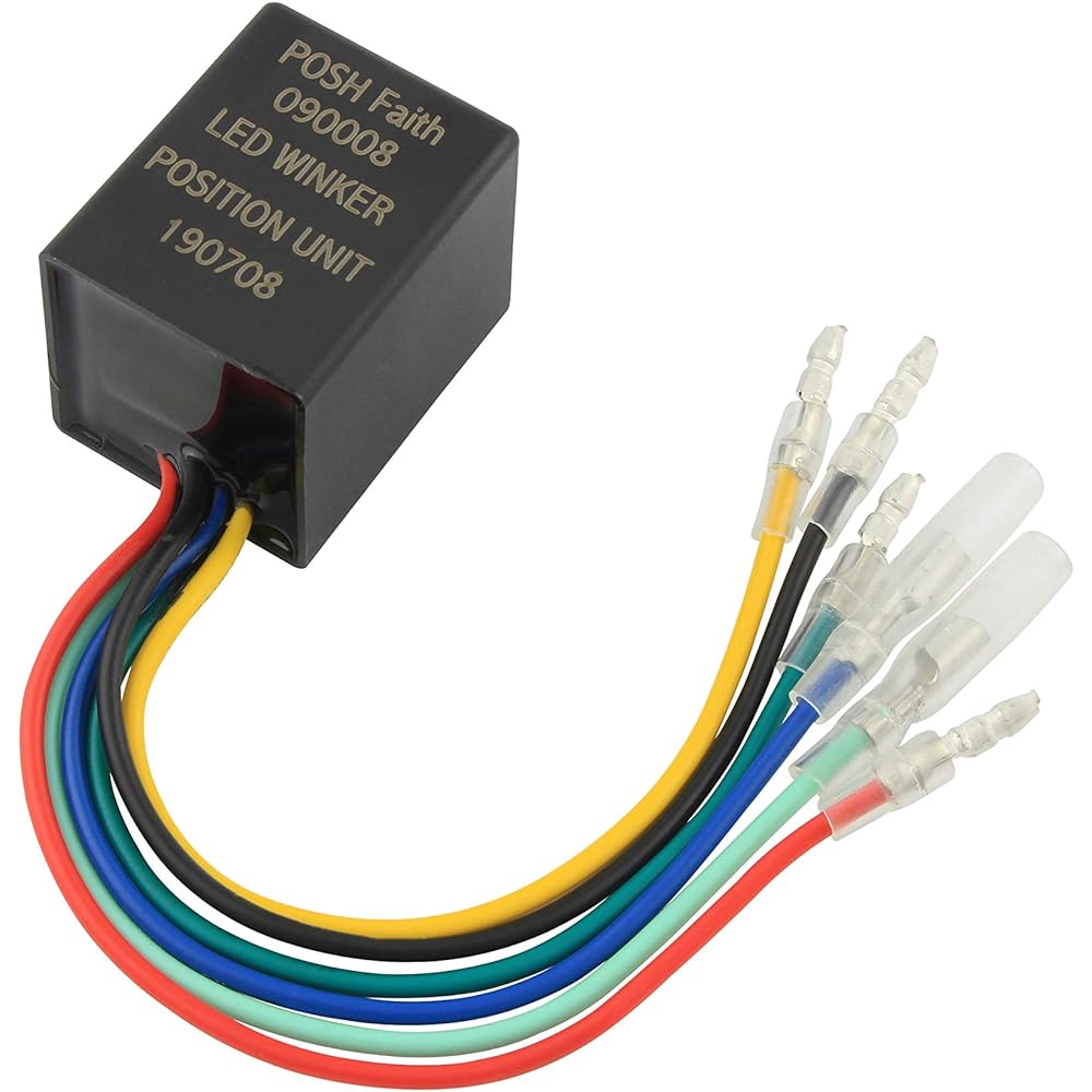 POSH Motorcycle Supplies LED Turn Signal Position Unit Honda Series 090008