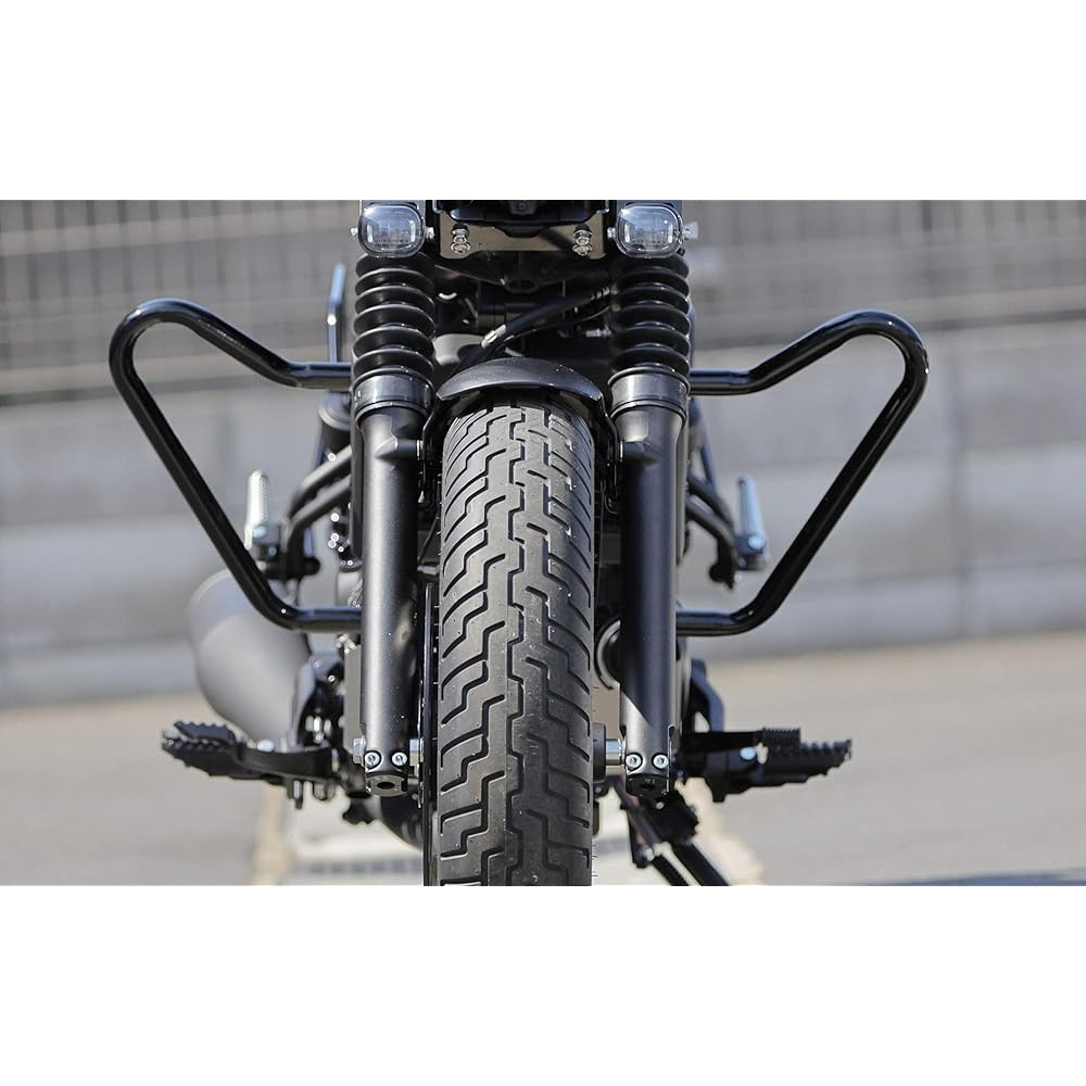 Kijima Motorcycle Engine Guard Rebel REBEL250 ('17-'20) CL250/500 Steel Black Finish 405-238