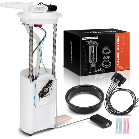 A-Premium Electric Fuel Pump Module Assembly Replacement for Chevrolet Silverado 1500 2500 HD 3500 1999-2004 GMC Sierra Pickup Truck with Pressure Sensor E3500M