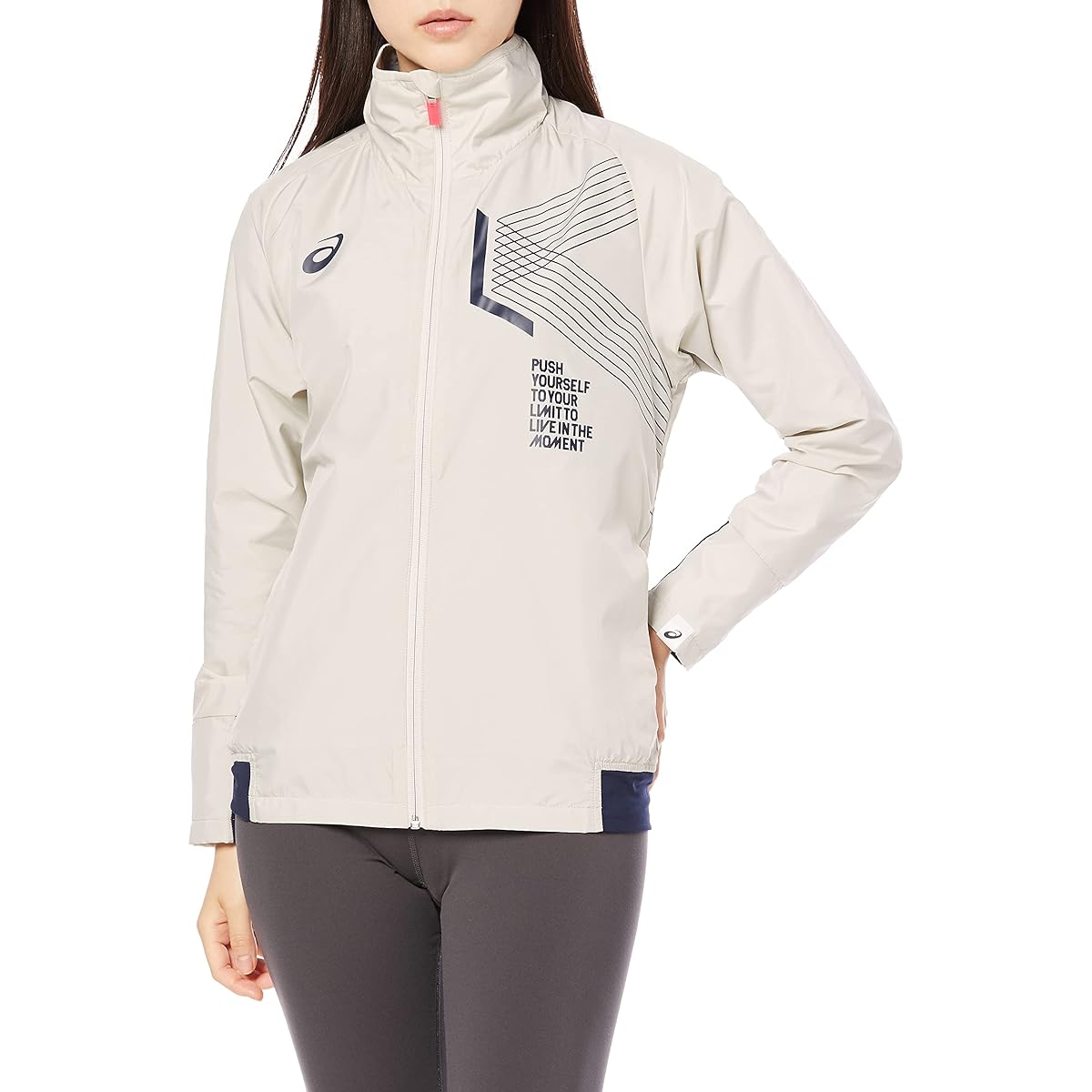 [ASICS] Training Wear LIMO Ura Tricot Windbreaker Jacket 2032C429 Women's