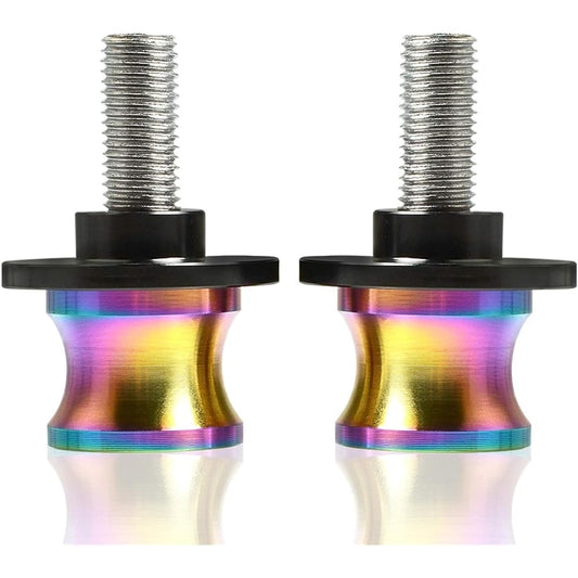 Motorcycle Swing Arm Spool Slider for Kawasaki Ninja 650R Motorcycle Swing Arm Spool Slider Stand Screw Swing Arm Slider (Color: Gold, Size: 8MM)