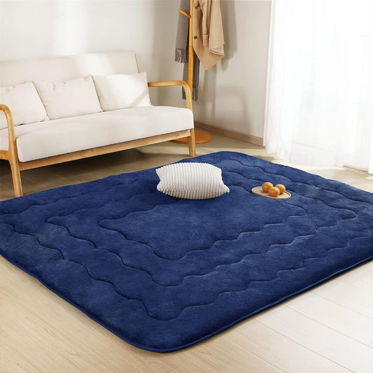 [Titiroba] Kotatsu Futon ED0012 Navy (Flannel) 190×240cm