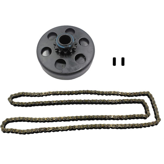 Centrifugal clutch 3/4 inch bore #35 chain 12 teeth for go -kart mini bike