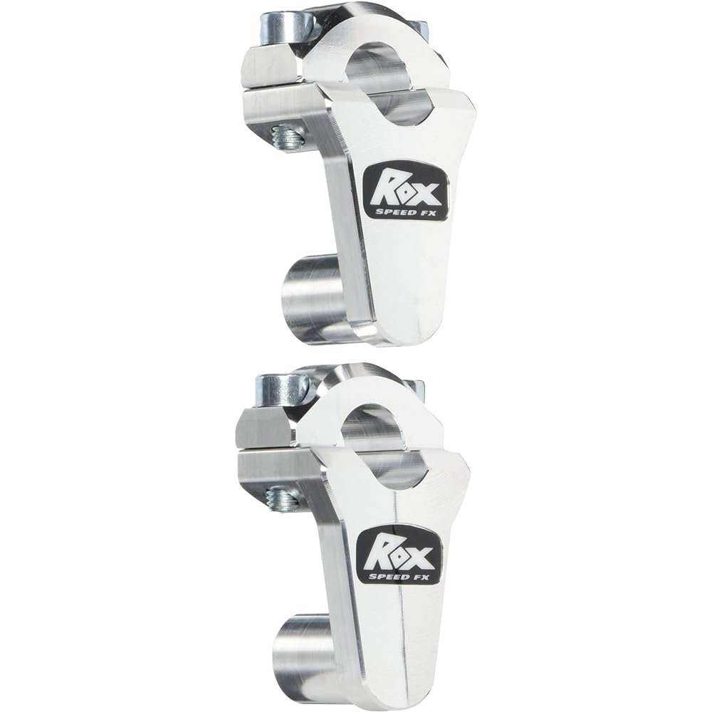 ROX SPEED FX 2 Inch Pibot Riser 7/8 inch handlebar -Natural aluminum 1R -P2SSN