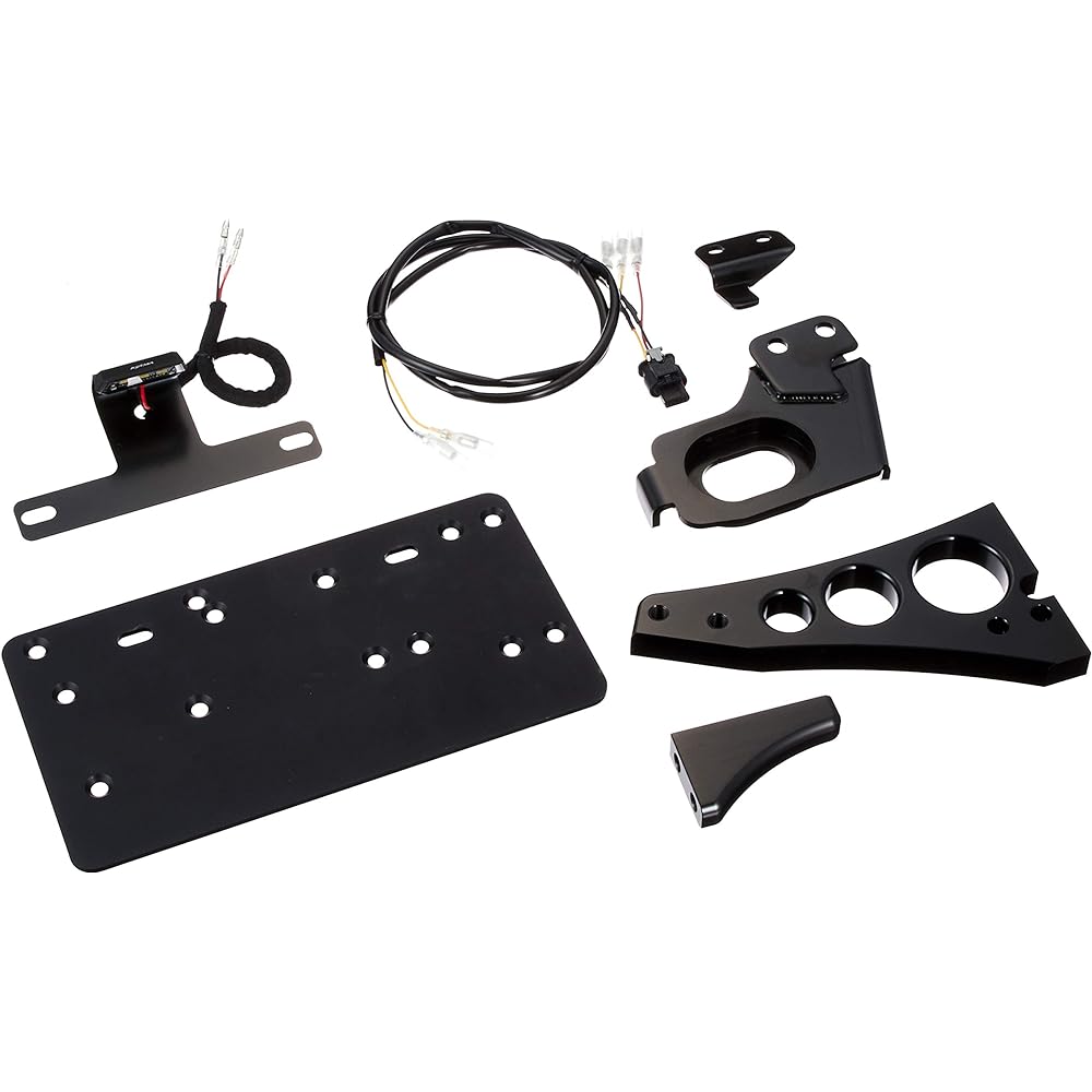 Kijima Motorcycle Bike Parts Number Side Mount Kit Axle Mount (Black) FXBR/S 2018~ HD-01398