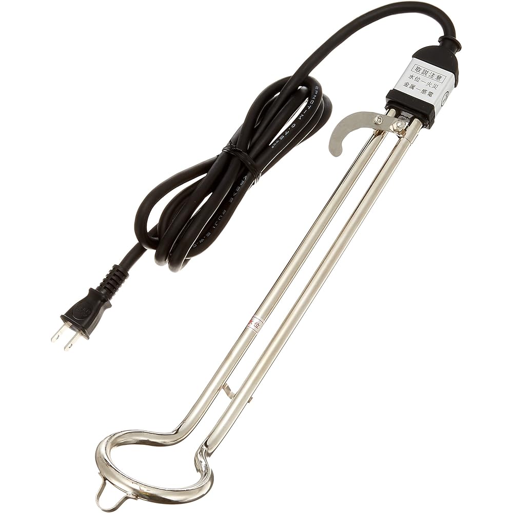 Fujimac Standard Heater 500W H-500L Bucket Heater Immersion Heater Pipe Heater