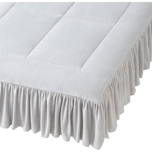 Francfranc WARMY Ruffle Bed Pad Semi-double Pink
