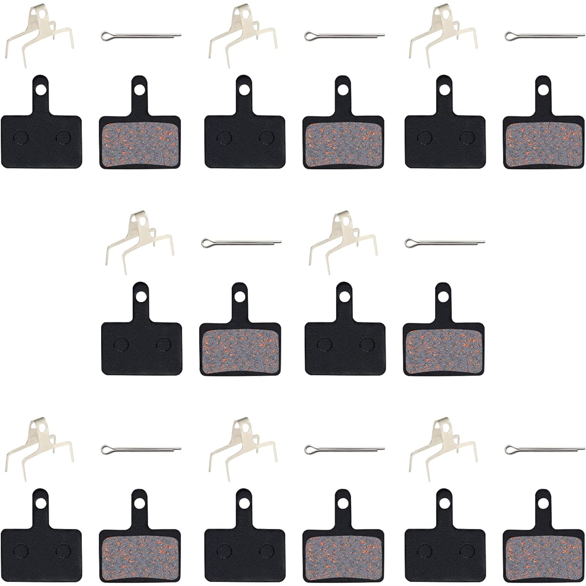 MOMOIRO SAMURAI Disc Brake Pad Bicycle Mountain Bike 8 Pair Set