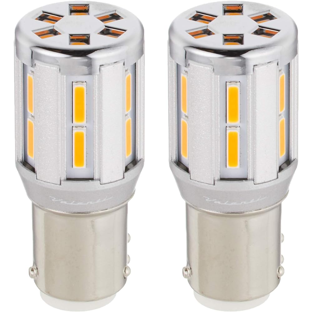 VALENTI LED bulb S25 pin angle 150°/180° common amber VL56-S25-AM