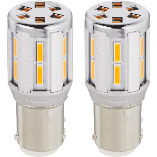 VALENTI LED bulb S25 pin angle 150°/180° common amber VL56-S25-AM