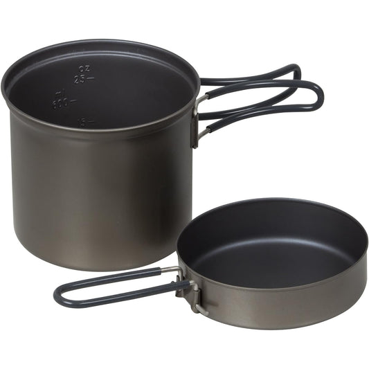 EVERNEW Titanium Cooker Deep Ceramic ECA402