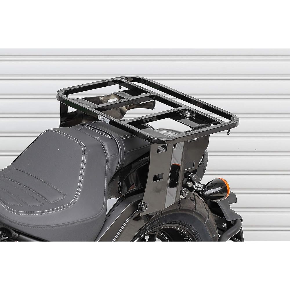 Kijima Motorcycle Bike Parts Touring Carrier Detachable Mount Solo FXFB('18-) Steel Black Finish HD-08285