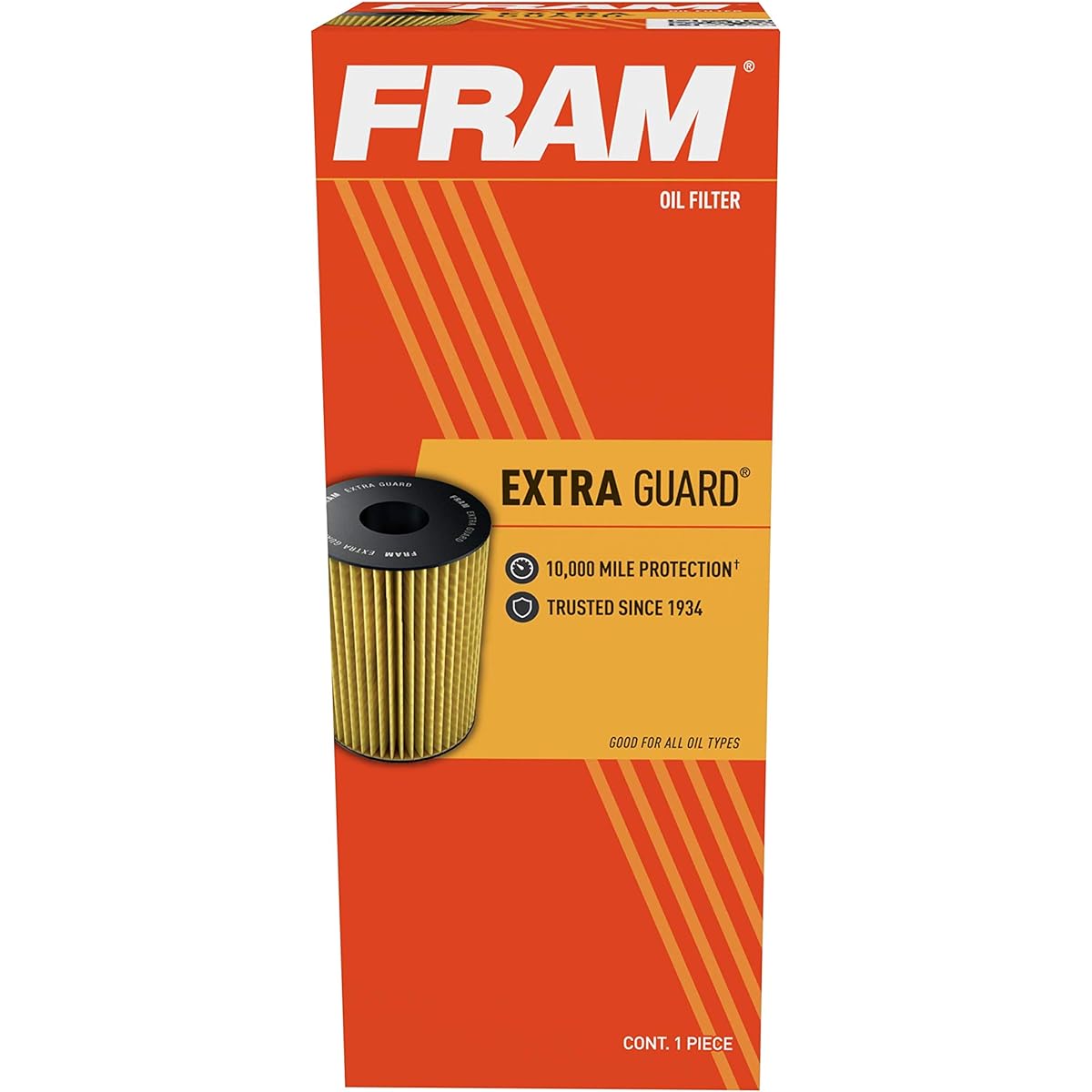 FRAM extra guard CH8158, 10K mile change interval cartridge Il filter